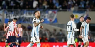 Argentina ganó en el Monumental, y es puntero