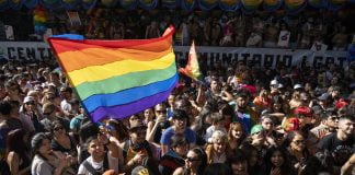 Actividades del 4 de noviembre durante la marcha del Orgullo en Buenos Aires